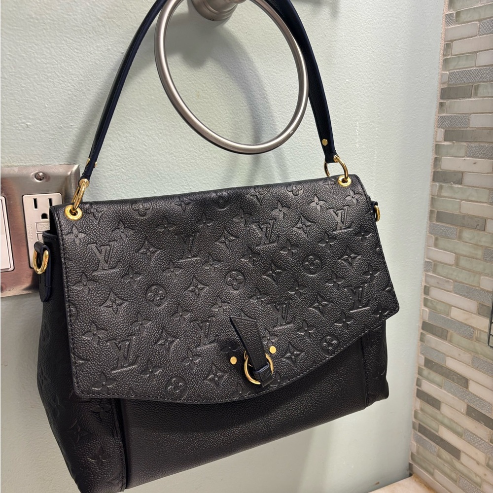 Louis Vuitton Monogram Empreinte Bag - Noir